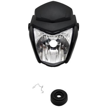 Imagem de Kit Carenagem Preta E Farol Titan 150 14/15 Start 160 16/20