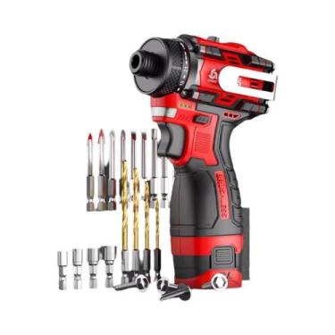 Imagem de Furadeira Elétrica Sem Fio 18V Com Motor Sem Escovas, Torque De 80N.m,