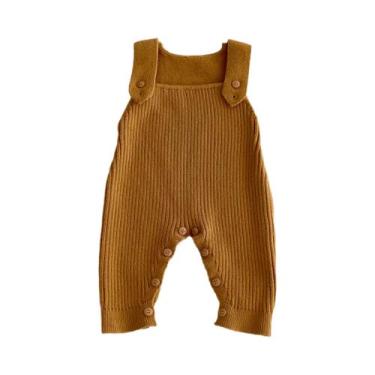 Imagem de Macacões De Lã De Tricô Para Bebês, Calças Longas Versáteis Para Menin
