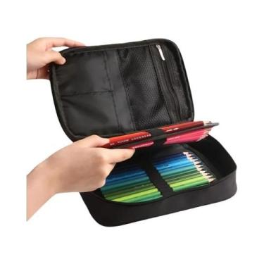 Imagem de Estojo De Lápis Impermeável De Grande Capacidade Com 48/72/120 Compart