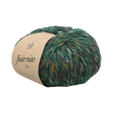 Imagem de Bolas De Lã Coloridas E Macias, Lã De Alpaca Em Nove Cores Para Tricô 