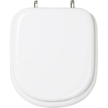 Imagem de Assento Sanitário Almofadado Flox Branco Para Vaso Fiori