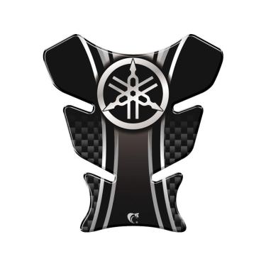 Imagem de Adesivo Protetor De Tanque Moto Yamaha Diapasão Cinza