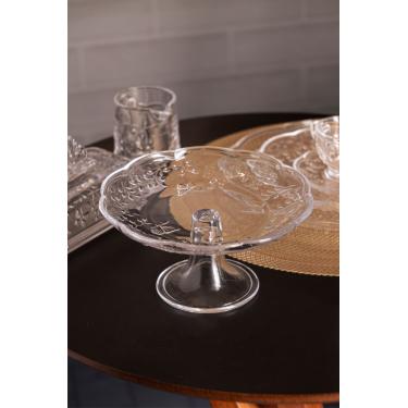 Imagem de PRATO PARA BOLO LYOR NEW BUTTERFLY