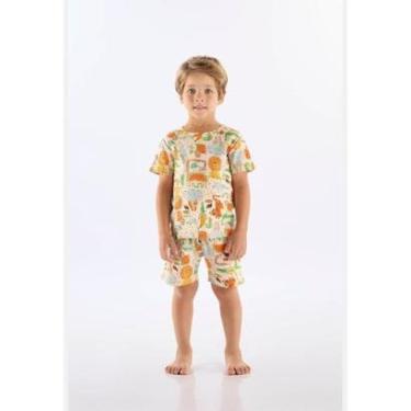 Imagem de Pijama Infantil Masculino em Suedine Up Baby-Masculino