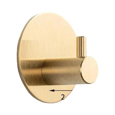 Imagem de Ganchos Autoadesivos De Aço Inoxidável Reforçados 2-10 Peças, Suportes