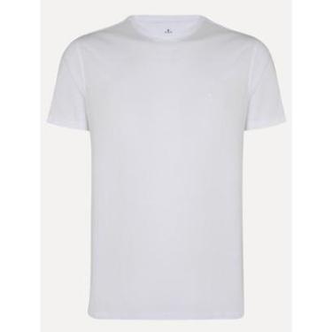 Imagem de Camiseta Dudalina Ultrasoft Pima Cotton Logo Branca-Masculino