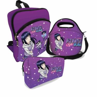 Imagem de Kit Escolar Plus com Mochila Plus + Lancheira + Necessaire Plus - ISOP