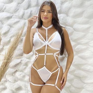 Imagem de Lingerie Sexy Tiras Sem Bojo Calcinha Fio Dental Sensual - Like4you, Ú