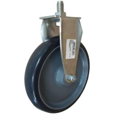Imagem de Rodízio Rosca Fixa Com Roda de borracha Plástica 95kg * 5725 - Colson