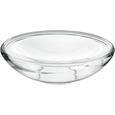 Imagem de CENTRO MESA DECORATIVO FRUTEIRA PAREDE DUPLA HOME&CO VIDRO 8x30x30cm T