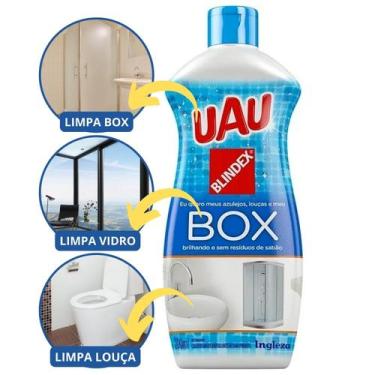 Imagem de LIMPA BOX UAU DA INGLEZA 200ml DETERGENTE LIMPADOR APROVADO PELA BLIND