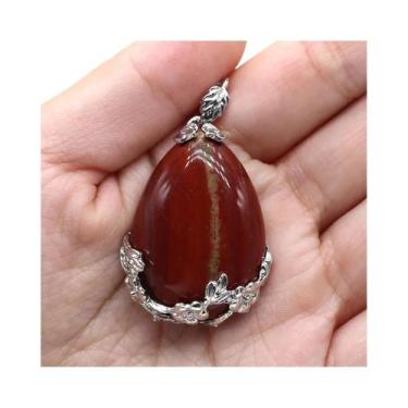 Imagem de Pingentes De Água Em Forma De Gota DIY Para Mulheres, Quartzo Rosa E A