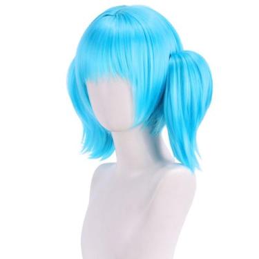 Imagem de Peruca de cosplay Sallys Faces, fantasia de anime, festa de Halloween,