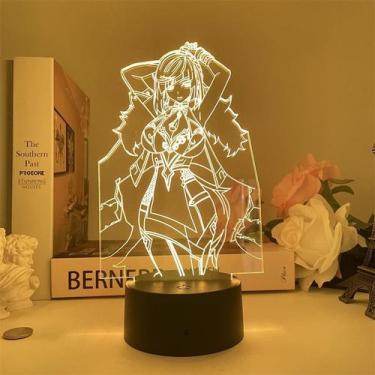 Imagem de Luz noturna LED 3D Plants vs Zombies Yelans que muda de cor - yiweisai