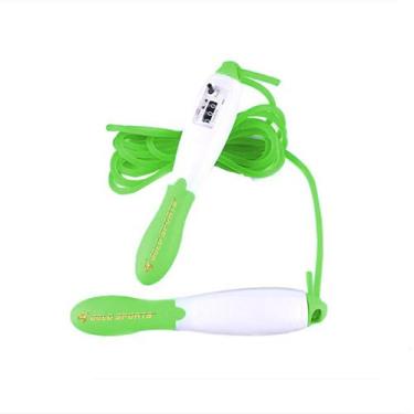 Imagem de Corda de pular com contador de voltas Gold Sports Omega II, Verde, Úni