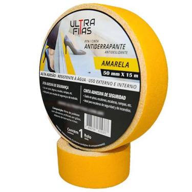 Imagem de Fita Faixa Lixa Antiderrapante  - 50 mm X 1, 2, 3, 5, 10, 15, 20 ou 30