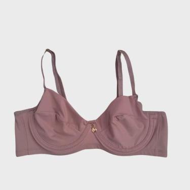 Imagem de Sutiã Aurora sem Bojo com Aro DMauli, Bege, GG