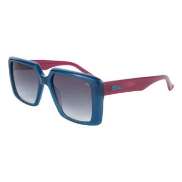 Imagem de Óculos de Sol Infantil Feminino Lilica Ripilica - Azul 50, Azul, 50