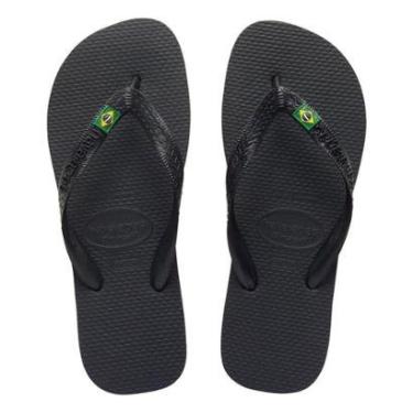 Imagem de Chinelo Havaianas Brasil Preto 43/44-Masculino