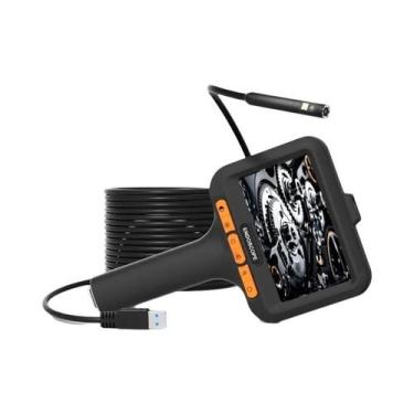 Imagem de Endoscópio À Prova d'Água Com Câmera Dupla HD 1080P De 4,3 Polegadas P