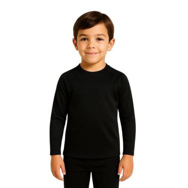 Imagem de Camiseta Manga Longa Infantil Menino Proteção Solar Praia-Masculino