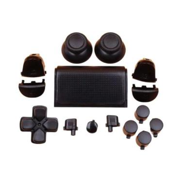 Imagem de Conjunto De 18 Capas De Joystick Para Controle PS4 pro JDS 040, D-Pad,