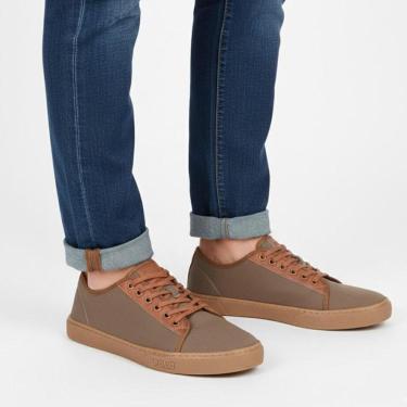 Imagem de Tênis Sapatênis Polo Original Em Lona De Amarrar Sola Costurada 2220-Masculino