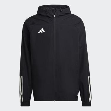 Imagem de Jaqueta de Chuva Adidas Tiro 23 com Capuz Preta HK7656-Masculino