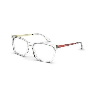 Imagem de Armação De Óculos Colcci C6129d8956 Transparente Translúcido-Feminino