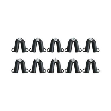 Imagem de 10 Clipes De Suporte Plástico Universal Para Plantas 11mm Conectores F