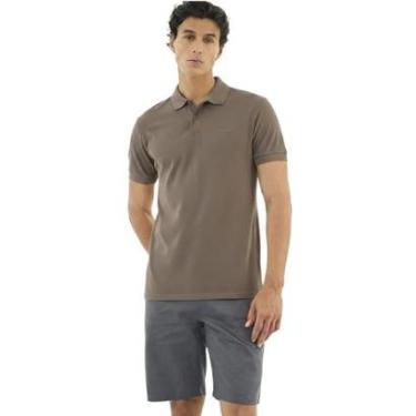 Imagem de Camisa Polo Colcci Marrom Masculina-Feminino