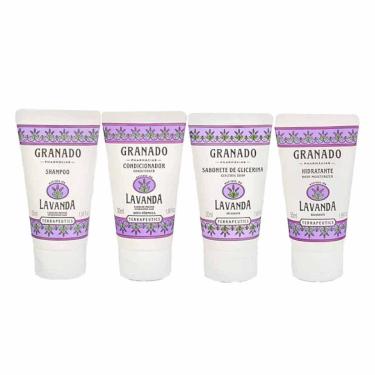 Imagem de Kit Granado Terrapeutics Lavanda Necessaire + shampoo + Cond + Sabonete + Hidratante Kit-Unissex