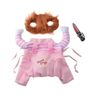 Imagem de Fantasia De Halloween Para Cães Pequenos E Grandes, Roupas Engraçadas 