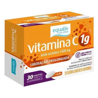 Imagem de Vitamina C 1g Liberação Prolongada 30 Cpr  Equaliv