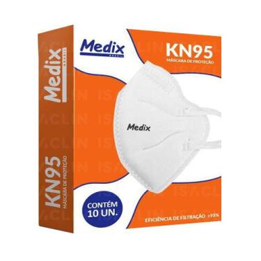Imagem de Máscara de proteção kn95 caixa com 10 unidades - MEDIX