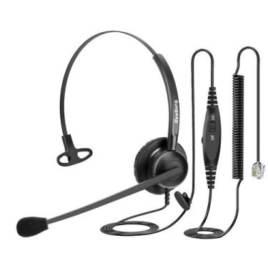 Imagem de Fone de ouvido para telefone Beebang com cancelamento de ruído de micr