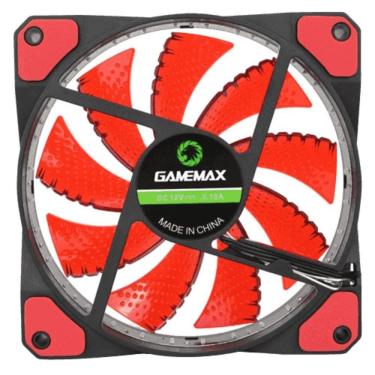 Imagem de Fan Para Pc Gamer Gf12r 12cm 32 Led Vermelho