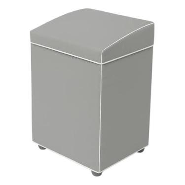 Imagem de Capa Para Maquina De Lavar Roupa Impermeável P M G Cinza - Maxximo, G