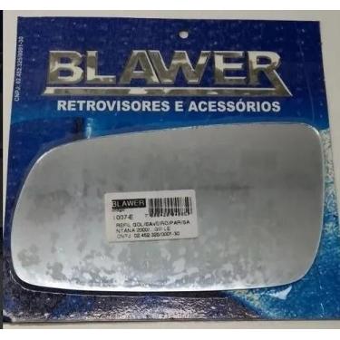 Imagem de Refil Lente Espelho Retrovisor Gol Saveiro G3 Esquerdo - Blawer