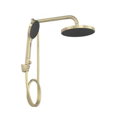 Imagem de Chuveiro c Desviador Deca Flex Max SummerGold 2085.SM.DES.MT