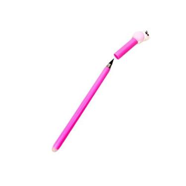 Imagem de Kit 4 Lápis Infinito Gatinho Novelo Modelo:Rosa - Lumus, Rosa