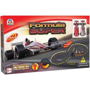 Imagem de Autorama Fórmula 1 Elétrico Formula Super 5805 - Braskit