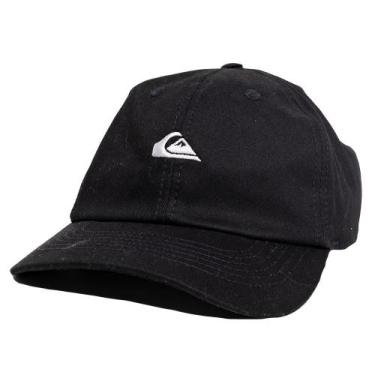 Imagem de Boné Quiksilver Aba Curva Embroidery SM26 Preto, Preto, Único