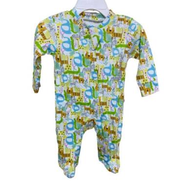 Imagem de Macacão Bebe Baby History Varias Cores, P, Bichos