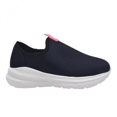 Imagem de Tênis Infantil Slip On Molekinha Menina 2584100, Preto, 31