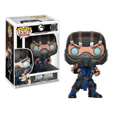 Imagem de Boneco Colecionável Pop Vinyl Mortal Kombat - Sub-Zero with Chase 16cm