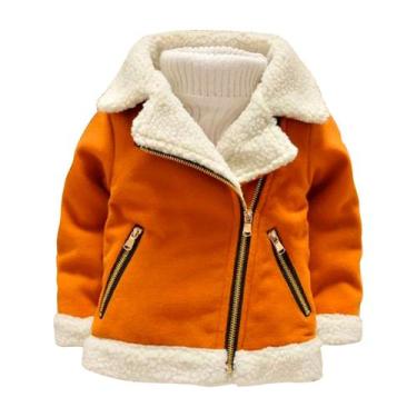 Imagem de Jaqueta Infantil Menino Inverno Forrado Pelo Carneiro Ziper - anjo da 