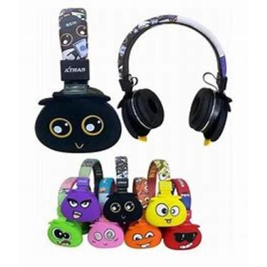 Imagem de Fone de Ouvido Infantil Bluetooth Sem Fio Jellie Monsters - Xtrad, Lar