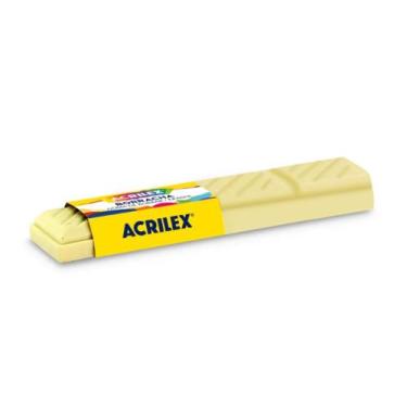 Imagem de Borracha chocolate acrilex, BRANCO
